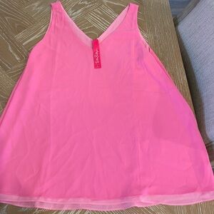 Lilly Pulitzer Florin reversible tank size lg.